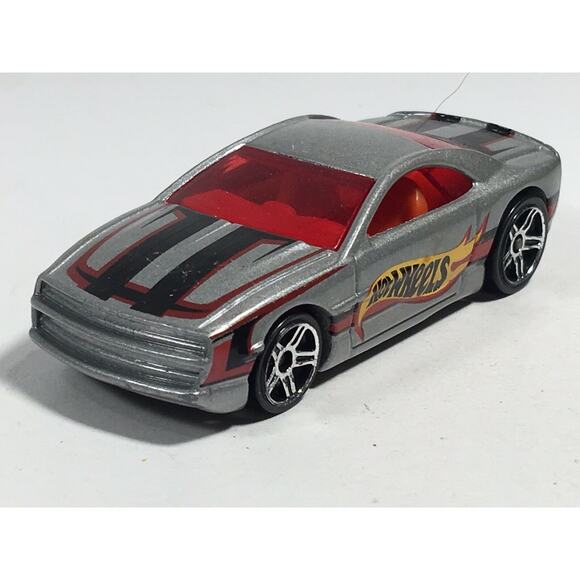 Hot Wheels Muscle Tone Car Silver From 2017 Advent Calendar Loop Launcher Set - Picture 1 of 5